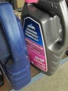 lot 144 image: 10 bottles of various antifreeze...