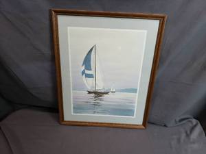 Sailboat Print, Chiu