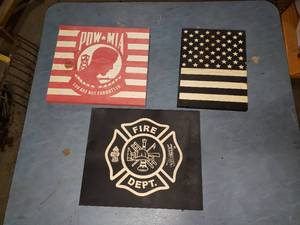 3 Pieces of CNC Wood Crafts - Remnants