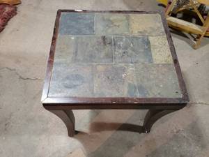Tile Topped Table for Restoration