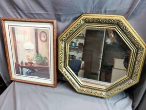 Octagonal Mirror and Picture