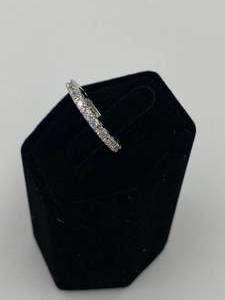 lot 13 image: Silver Rhinstone Ring