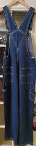 lot 27 image: Womans Carolina Blues Denim Overalls