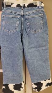 lot 35 image: ROUTE 66 GIRLS COW JEANS