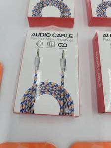 lot 61 image: AUDIO CABLES