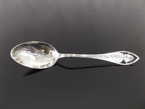 lot 34 image: Vintage .925 Sterling Silver Camp Cody Wild Bill Collectors Spoon