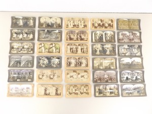 lot 92 image: Lot of Antique Stereoview Cards