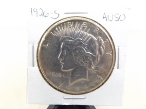 lot 138 image: 1926-S US Silver Peace Dollar