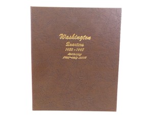 lot 147 image: Dansco Book FULL of HIGH GRADE Washington Quarters Including 40% Silver