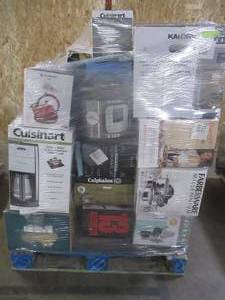 lot 257 image: WHOLESALE MIXED PALLET OF MISCELLANEOUS POTS, PANS, SMALL APPLIANCES AND MORE