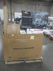 lot 266 image: WHOLESALE MIXED PALLET OF MISCELLANEOUS SMALL KITCHEN APPLIANCES, COOKWARE AND MORE
