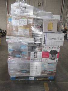 lot 275 image: WHOLESALE MIXED PALLET OF MISCELLANEOUS SMALL KITCHEN APPLIANCES, VACUUMES AND MORE
