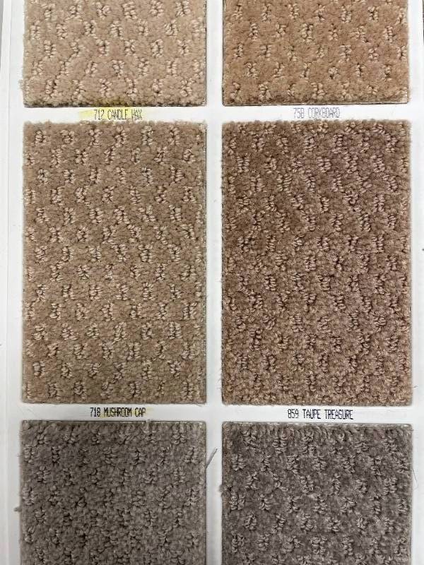 396 SF of Stain Proof EverStrand Mohawk Carpet 33x12 - Mushroom