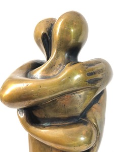 lot 31 image: Wonderful LARGE Signed JEROME COX Bronze Sculpture