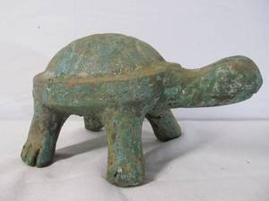 lot 62 image: Old Vintage Turtle Sculpture
