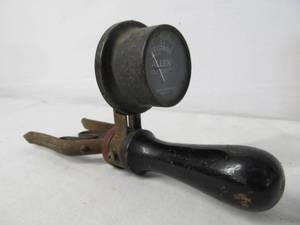 lot 63 image: Antique Industrial ALLEN Cell Tester Tool