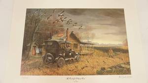 Signed Print By Les C. Kouba The End Of A Classic Era--Koubas American Classic Series #6--22  x  29