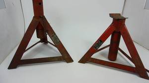 Two Safety Stands--This Unit Has Been Tested & Rated At 8000 Lb. Capacity