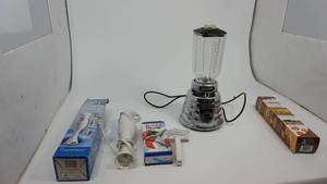 Oster Izer Deluxe Blender-Two Copper Chef Bake & Grill Mats-12  x  17 -Slicer Helper-Toastmaster Hand Blender