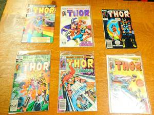 Six Thor Comics