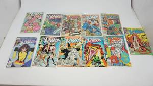 Eleven Marvel Comic Books--X-MEN