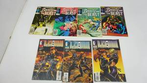 Seven Marvel Comic Books--Four Of Them--Beauty & The Beast--Three Of Them--Black  Widow