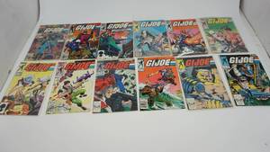 Twelve Marvel Comic Books--GI JOE