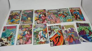Twelve Marvel Comic Books--Strange