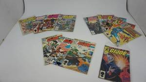 Thirteen Marvel Comic Books--GI JOE---GI JOE Special Missions