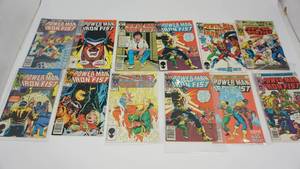 Twelve Marvel Comic Books--Power Man Iron Fist