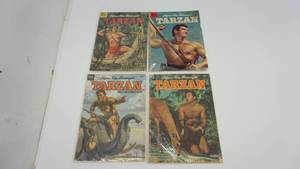 Four Dell Comic Books--Tarzan