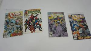 Four Comic Books--Cage--Marvel Cage
