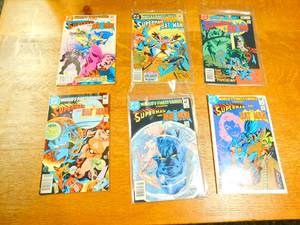 Six DC Worlds Finest Comics Starring Superman & Batman