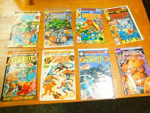 Eight DC Marvels Greatest Comics