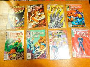 Eight Comic Books Of Marvels Finest Four