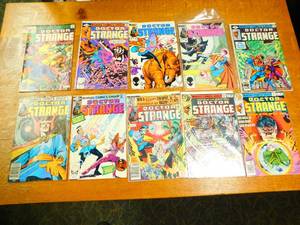 Ten Marvel Comic Books--Doctor Strange