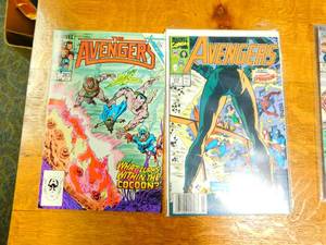 Two Marvel Comic Books--The Avengers