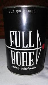 lot 9 image: Full Bore Racing Lubricant, Full Quart Can.
