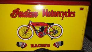 lot 18 image: Ford 1953 Truck Indian Motorcycles