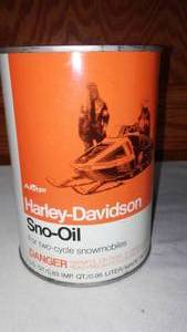 lot 41 image: Harley Davidson Sno-Oil.