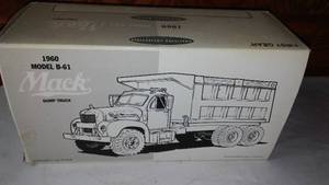 lot 47 image: 1960 Mack Dump Truck Die Cast Collectible.