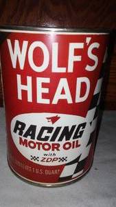 lot 53 image: Wolfs Head Motor Oil.