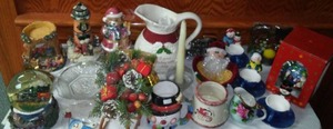 lot 72 image: Christmas Decorations (some new)