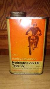 lot 84 image: Harley Davidson Hydraulic Fork Oil.