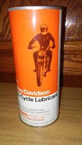 lot 88 image: Harley Davidson Two Cycle Motor Oil.