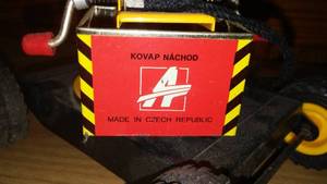lot 97 image: 27 in. Tall Crane. Kouap Nachod Czech Republic.