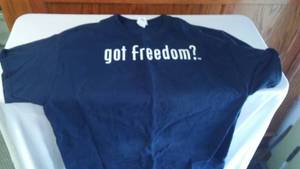 lot 102 image: Got Freedom T-Shirt.