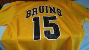 lot 104 image: Fargo South Bruins Jersey # 15