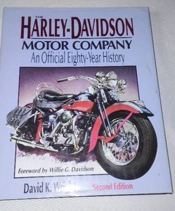 lot 117 image: Harley Davidson 80 Year History Book.