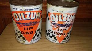 lot 126 image: Oilzum HP Racing Oil (2)